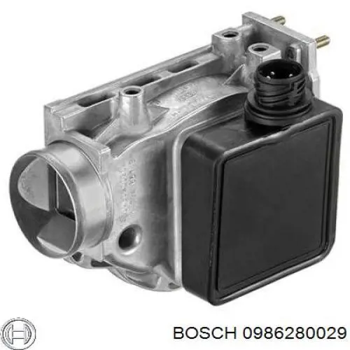 0986280029 Bosch sensor de flujo de aire/medidor de flujo (flujo de aire masibo)