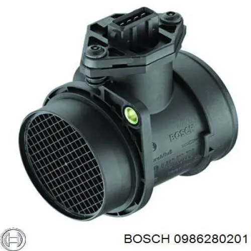 0986280201 Bosch medidor de masa de aire