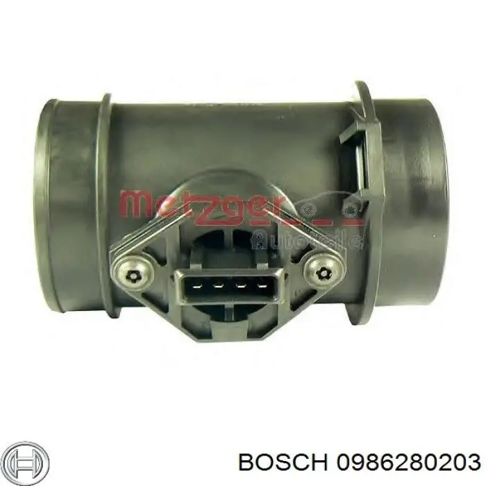 0986280203 Bosch medidor de masa de aire