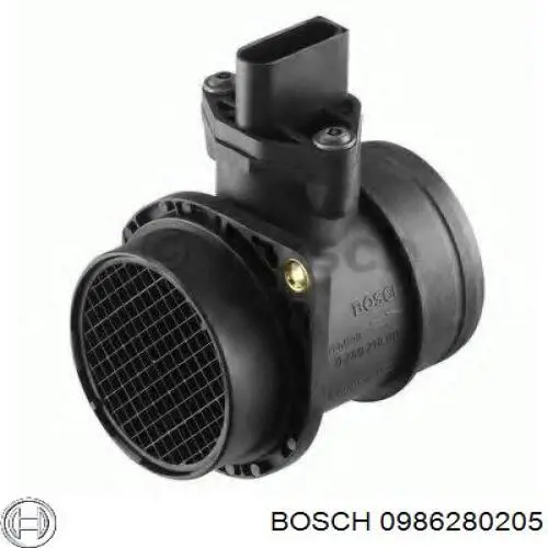 0986280205 Bosch medidor de masa de aire