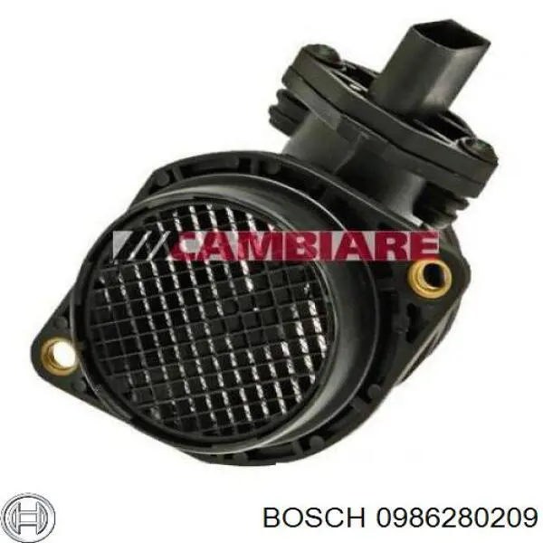 Medidor de flujo de aire Bosch 0986280209 precio, desde 41,91 EUR