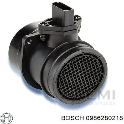 0986280218 Bosch sensor de flujo de aire/medidor de flujo (flujo de aire masibo)