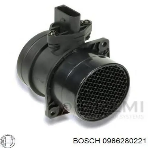0986280221 Bosch medidor de masa de aire