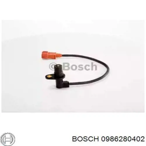 Sensor de cigüeñal 0986280402 Bosch