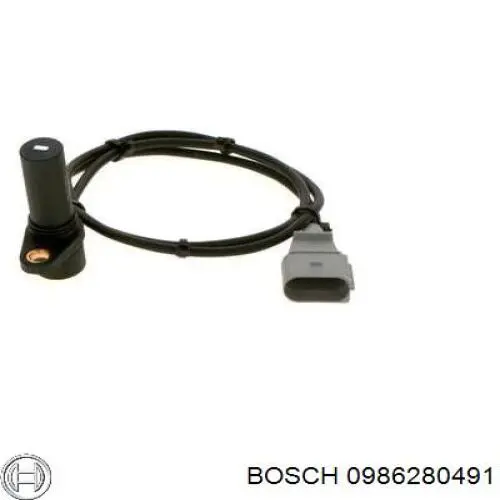 0986280491 Bosch sensor de posición del cigüeñal