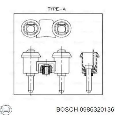 0986320136 Bosch bocina