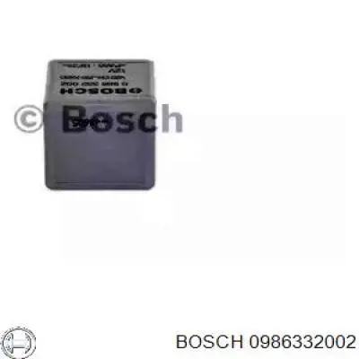Relé de precalentamiento Bosch 0986332002