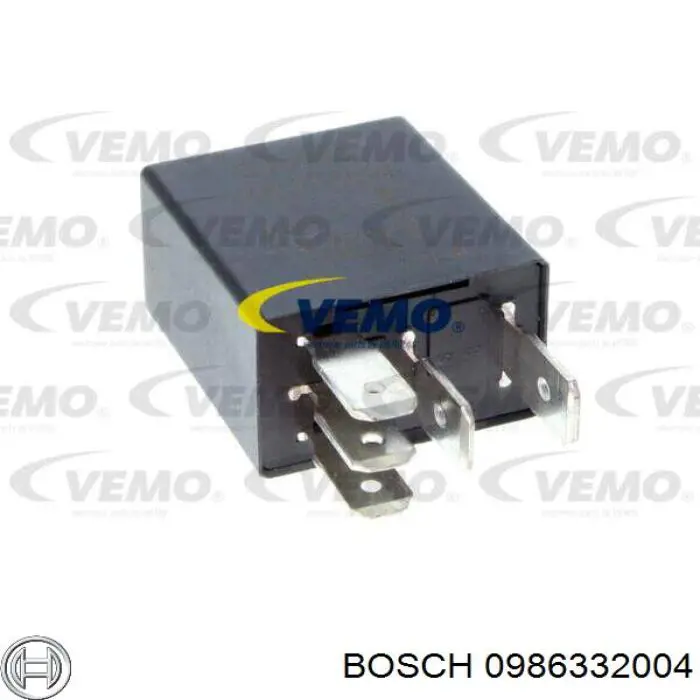0986332004 Bosch Relé motor de arranque