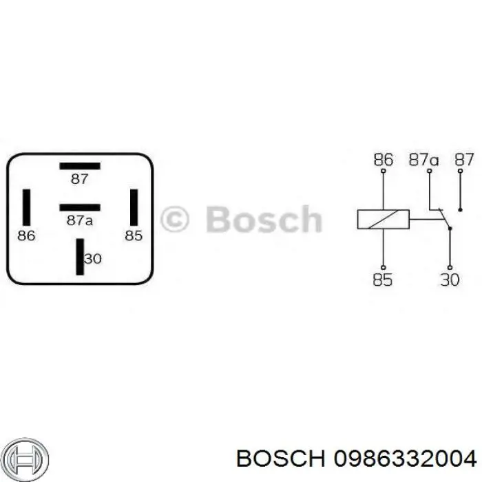 Comprar 0986332004 Bosch Relé de arranque