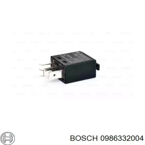 Relé de arranque 0986332004 Bosch