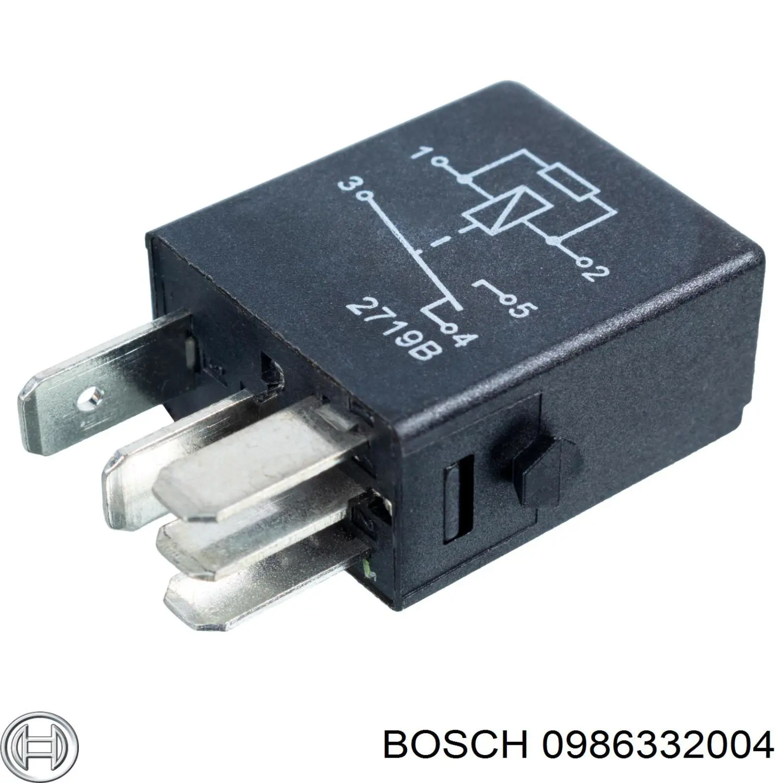 Relé de arranque 0986332004 Bosch