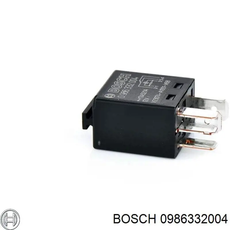 0986332004 Bosch relé, motor de arranque