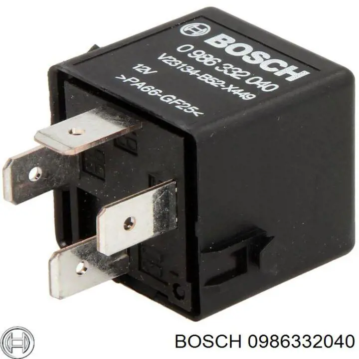 0986332040 Bosch relé eléctrico multifuncional