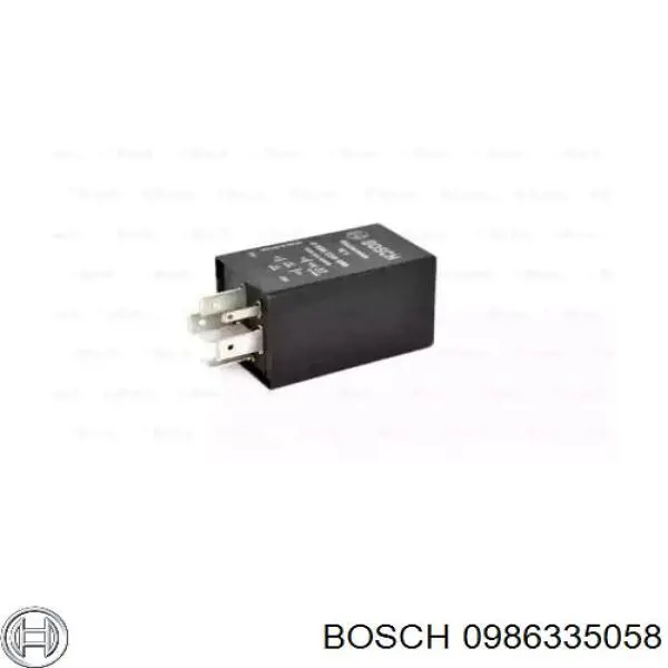 Relé de intermitencia del limpiaparabrisas Opel Astra 51, 52, F35, M35