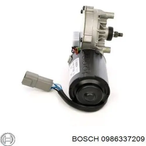 Motor limpiaparabrisas 0986337209 Bosch