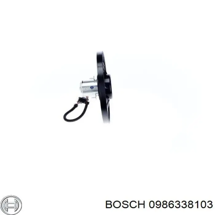 0986338103 Bosch ventilador del motor