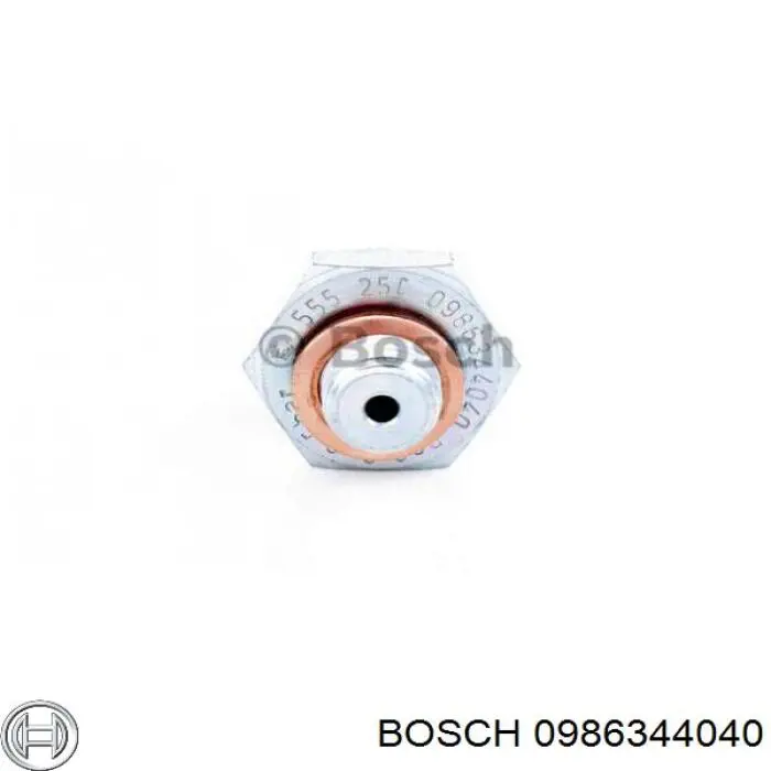 0986344040 Bosch sensor de presión de aceite