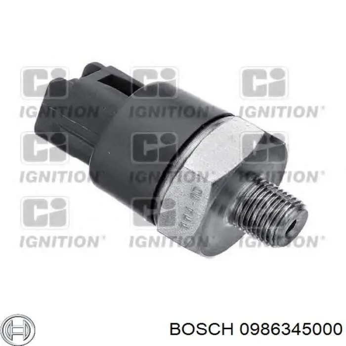 Manómetro de presión de aceite Bosch 0986345000 precio, desde 8,63 USD