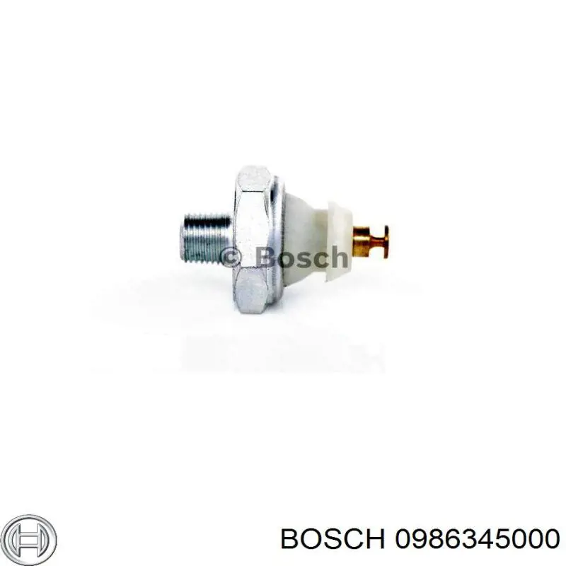 0986345000 Bosch sensor de presión de aceite