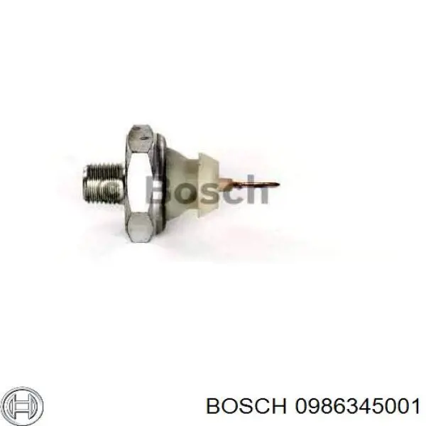 0986345001 Bosch sensor de presión de aceite