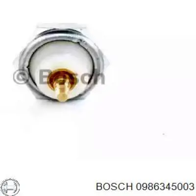 0 986 345 003 Bosch sensor de presión de aceite