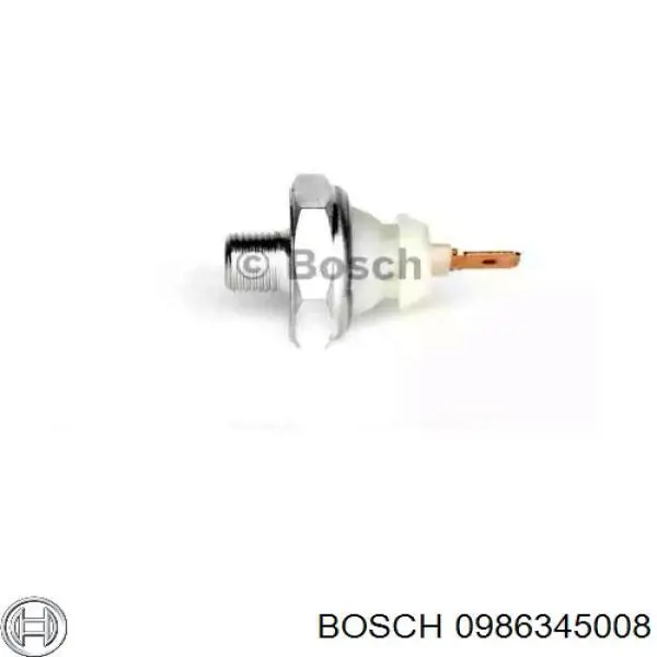 0986345008 Bosch Indicador de presión del aceite