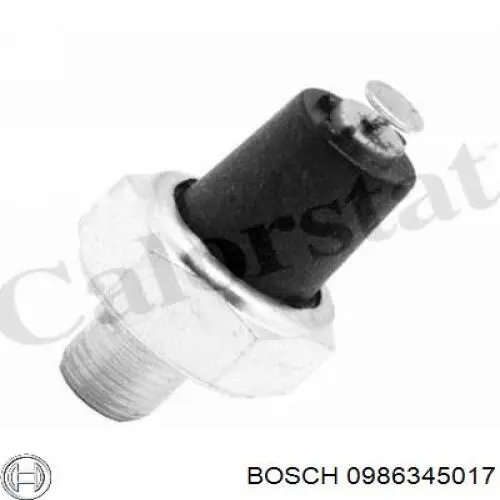 Sensor de presión de aceite 0986345017 Bosch