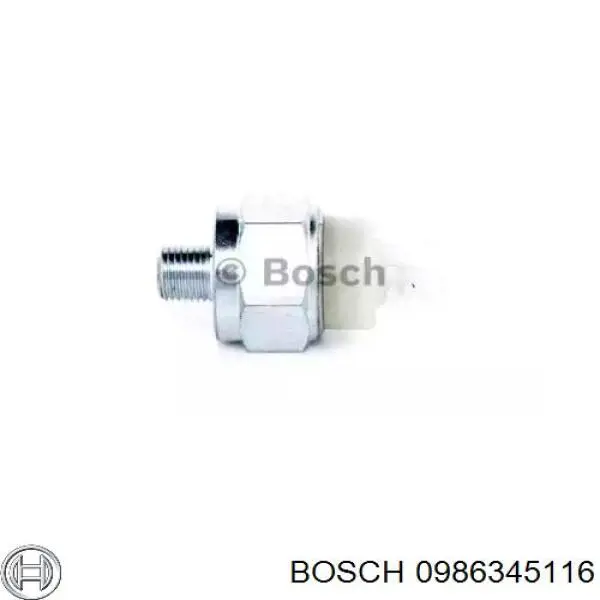 0986345116 Bosch interruptor luz de freno