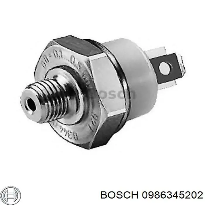 Sensor de aceite Bosch 0986345202