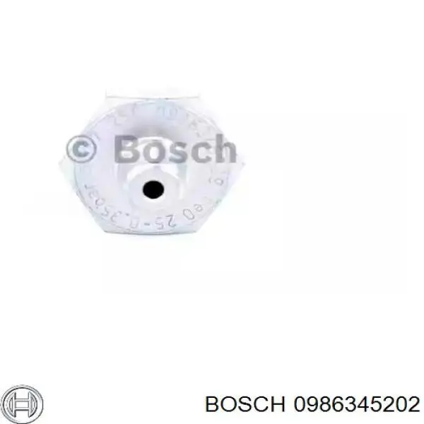 0986345202 Bosch Indicador de presión del aceite