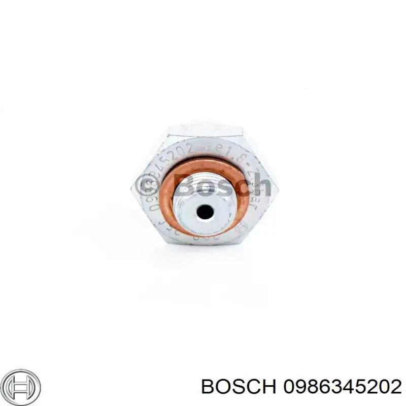 Sensor de presión de aceite 0986345202 Bosch