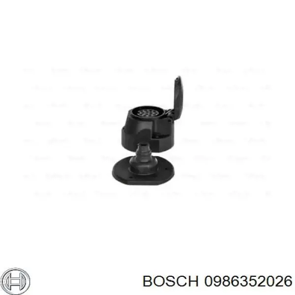 0986352026 Bosch toma de corriente del remolque