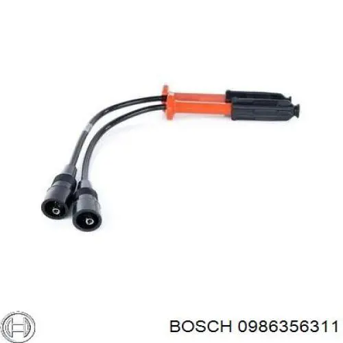 0986356311 Bosch cables de bujías
