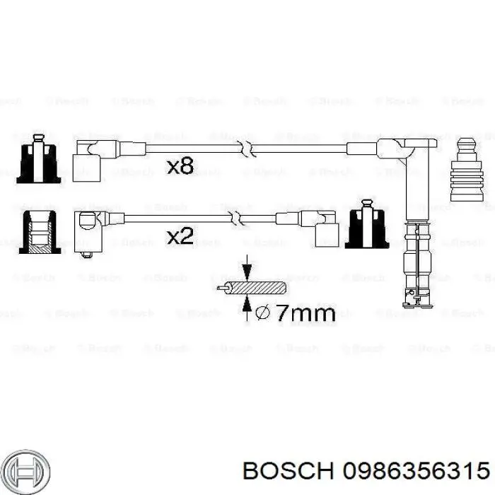 A1151590818 Mercedes Cables de alta tensión, juego