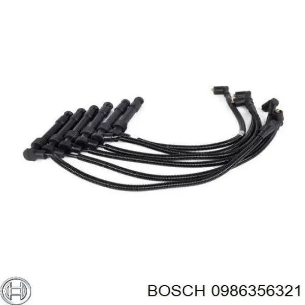 Cables de bujías 0986356321 Bosch
