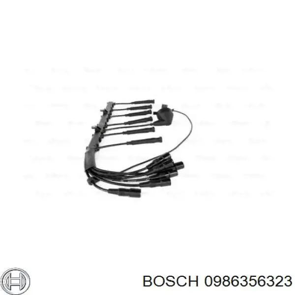 0986356323 Bosch cables de bujías