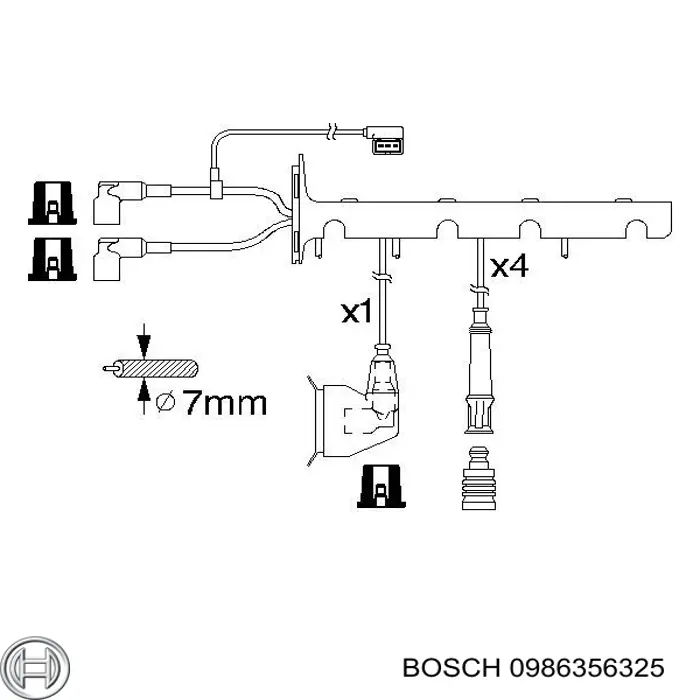 Cables de encendido NGK 44344