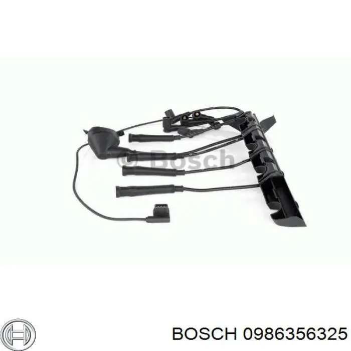 0986356325 Bosch cables de bujías