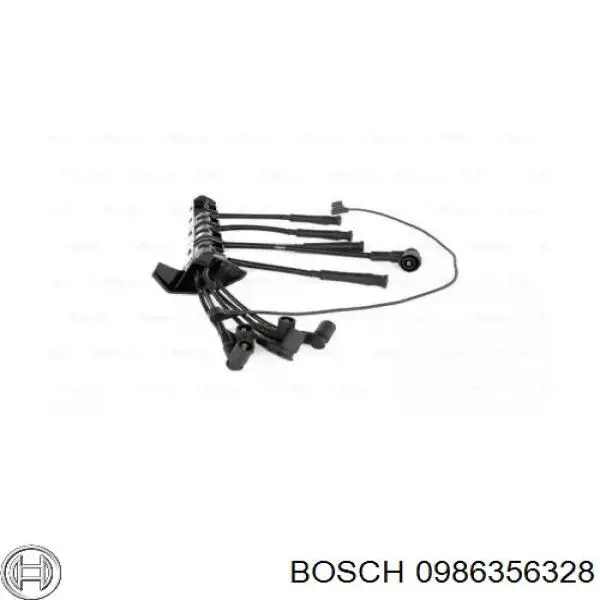0986356328 Bosch cables de bujías