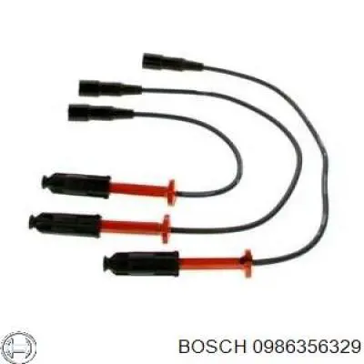 0986356329 Bosch cables de bujías