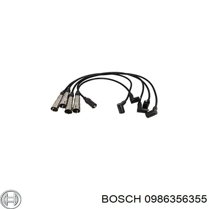 0986356355 Bosch cables de bujías