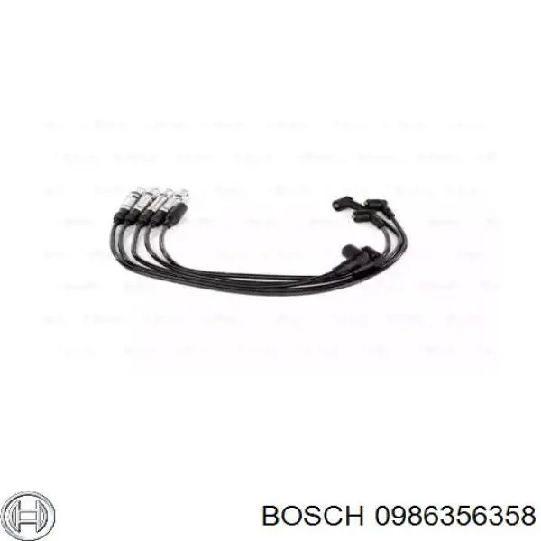 0986356358 Bosch cables de bujías