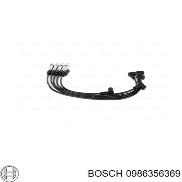 0 986 356 369 Bosch cables de bujías