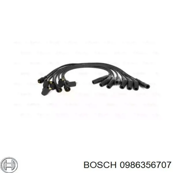 ENT910365 Engitech Cables de alta tensión, juego