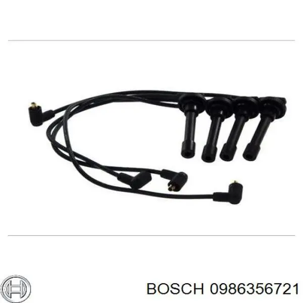 0986356721 Bosch cables de bujías