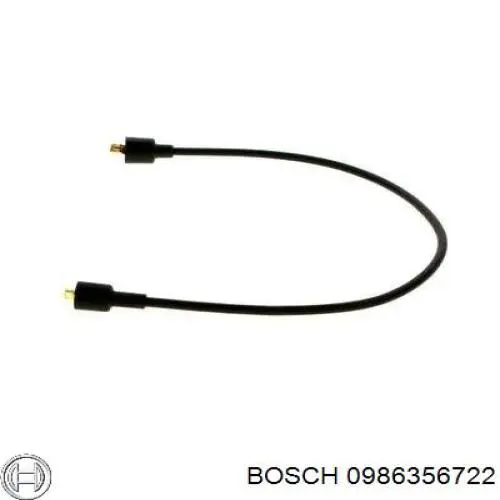 0986356722 Bosch juego de cables de encendido