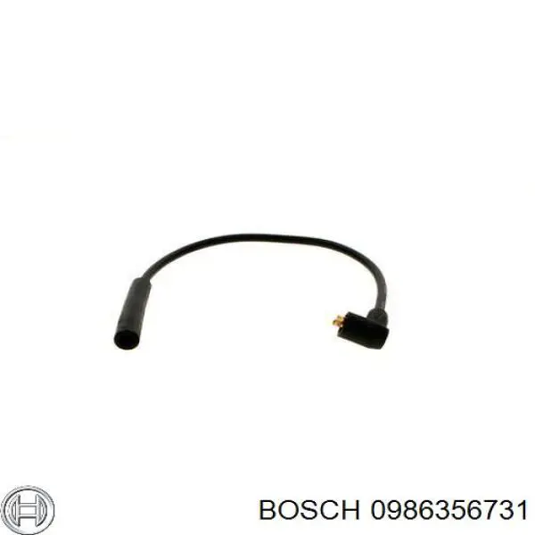 0 986 356 731 Bosch cables de bujías