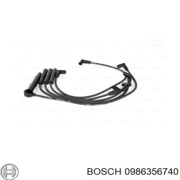 Cables de bujías 0986356740 Bosch