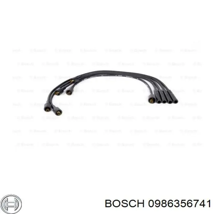 0 986 356 741 Bosch cables de bujías