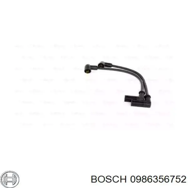 0 986 356 752 Bosch juego de cables de encendido